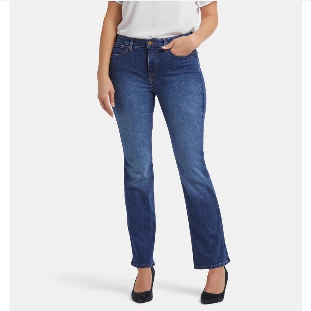 NYDJ Barbara Bootcut Blue Jeans Size 12 New